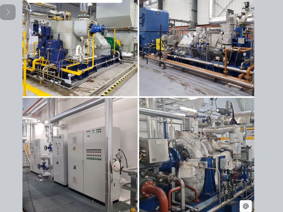 Парова конденаційна турбіна електростанція теплоелектростанція ТЕС ТЕЦ