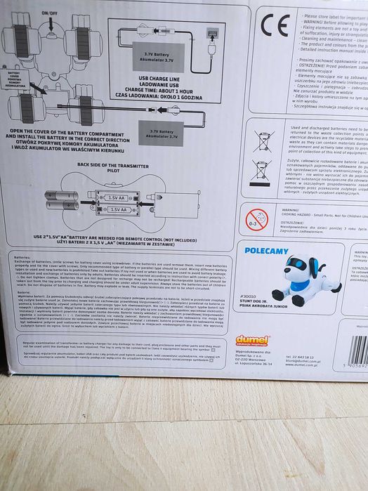 Robodog Dumel interaktywny pies 3+