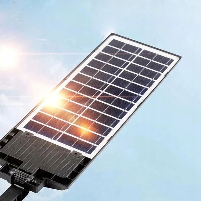 Lampa solarna 1000W CZUJNIK zmierzchu RUCHU z PILOTem halogen solar