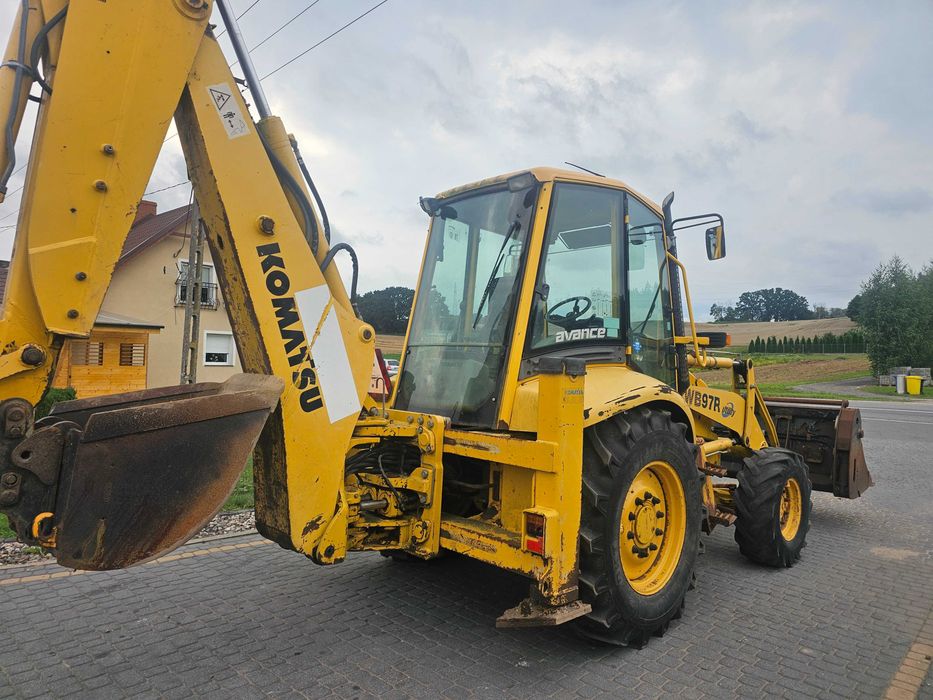 Koparko Ładowarka Komatsu WB 97 R
