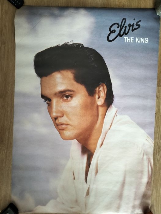 Antigo poster Elvis Presley