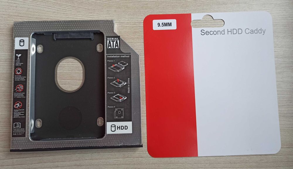 Жорсткий диск Seagate Laptop SSHD ST1000LM014+Карман Maiwo NSTOR-9