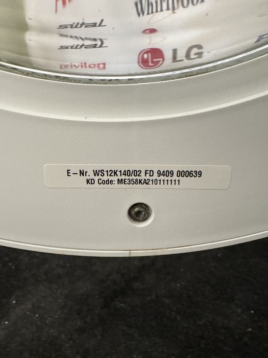 пральна машина вузька 45см Siemens WS12K140/02