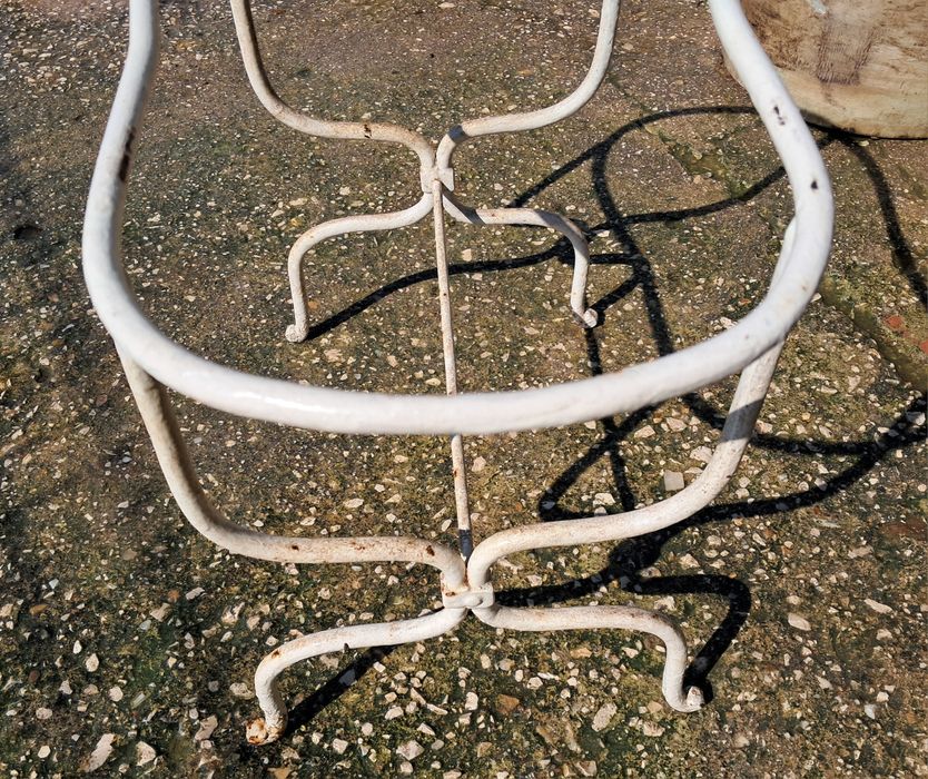 Bidé antigo em esmalte