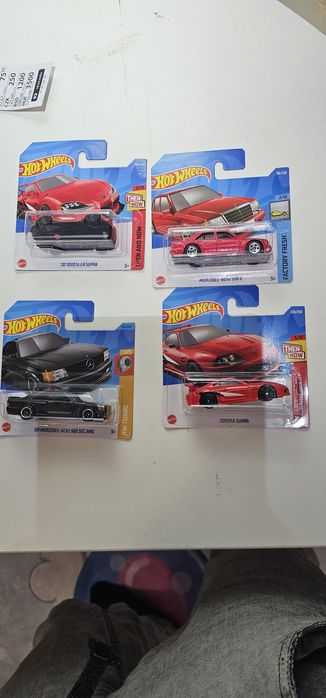 Hot wheels supra sec 560 Mercedes toyota  Michał