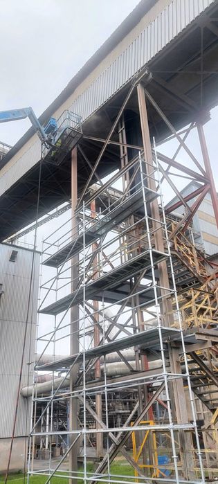 Piaskowanie konstrukcji stalowych