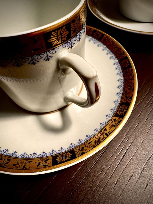 Vista Alegre 6 chávenas de café serviço Praga
