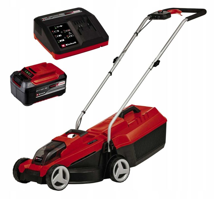 Einhell Akumulatorowa kosiarka GE-CM18/30 Li Kit Power USZKODZONY KOSZ