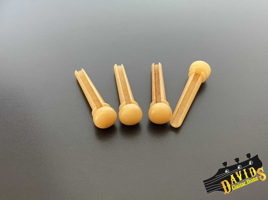 Pins em osso de camelo envelhecido Guitarra Folk