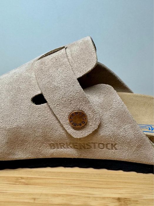 Birkenstock boston suede