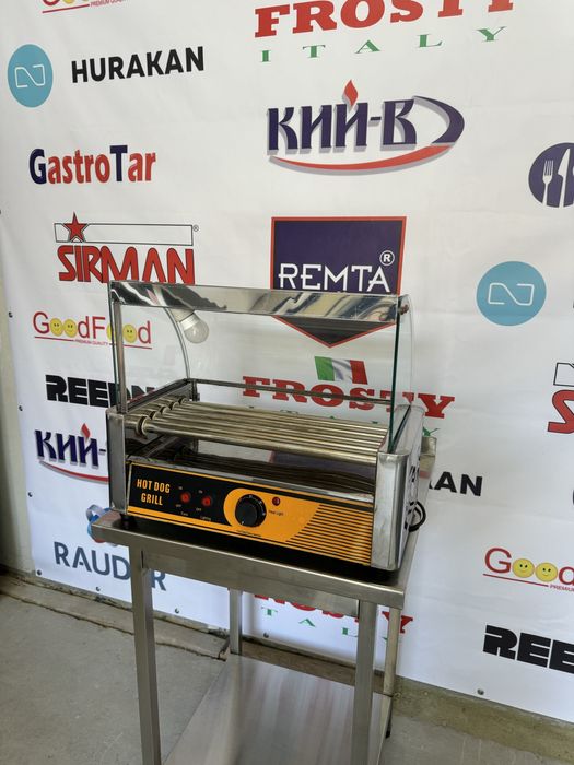 Гриль Роликовий Для Сосисок-Ковбасок На 5 Роликів!!