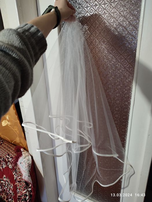 Фата весільна.нова