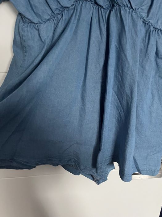 Kombinezon z rękawem, krótki - nowy  :)