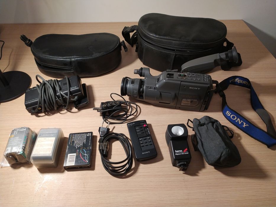 Câmara Vídeo 8 Antiga para colecionador, não sei sei funci