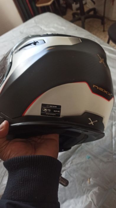 Capacete de mota