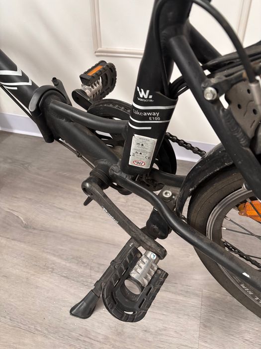 Bicicleta elétrica Dobrável Wayscral Takeaway E100 usada