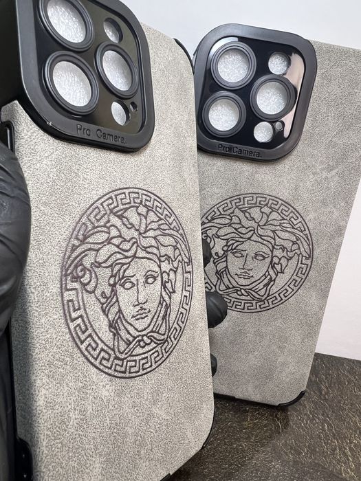 Силіконовий чохол ver*ace iphone чехол Бренд айфон luxury case