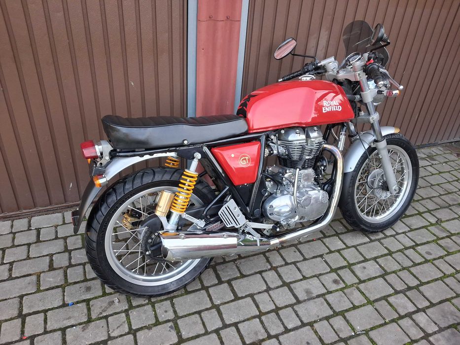 Piękny Royal Enfield 535 Continental Gt z Niemiec MOTOCYKLE ŻURAWICE