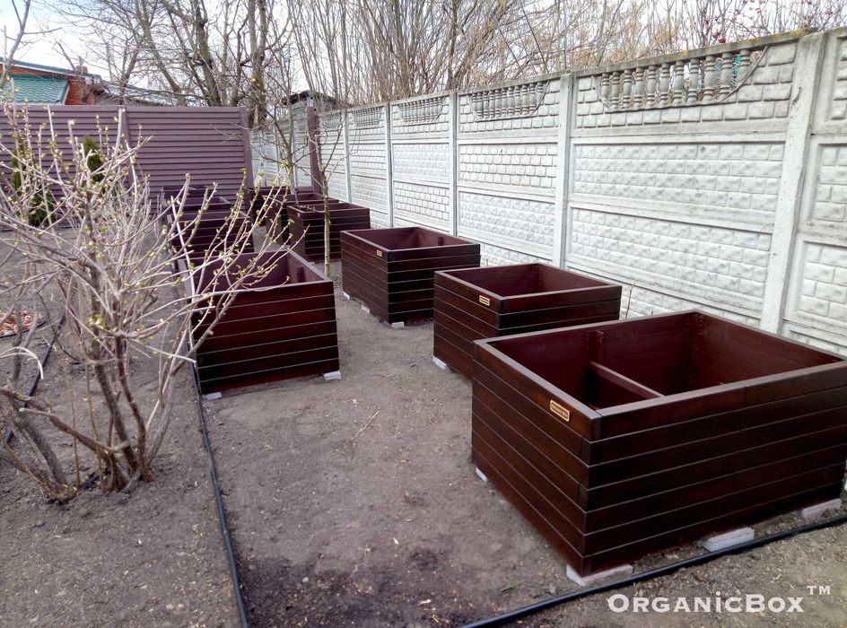 Огорожа для клумб, грядок, багатоярусні високі грядки купити в Україні