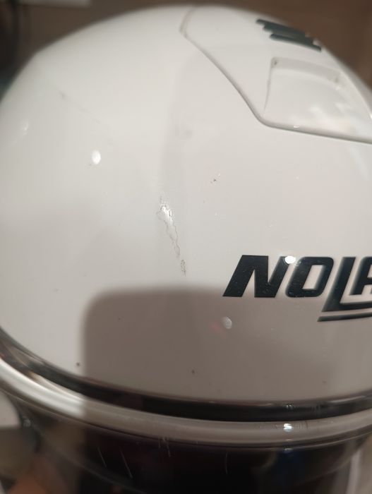 Kask szczękowy NOLAN N100-5 biały L