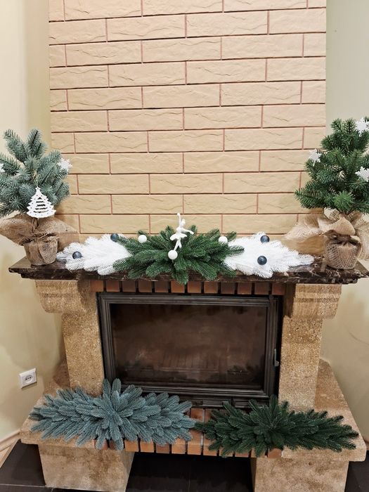 Лита Рожева Ялинка , Гілочки Ялинкі Декор Новорічний