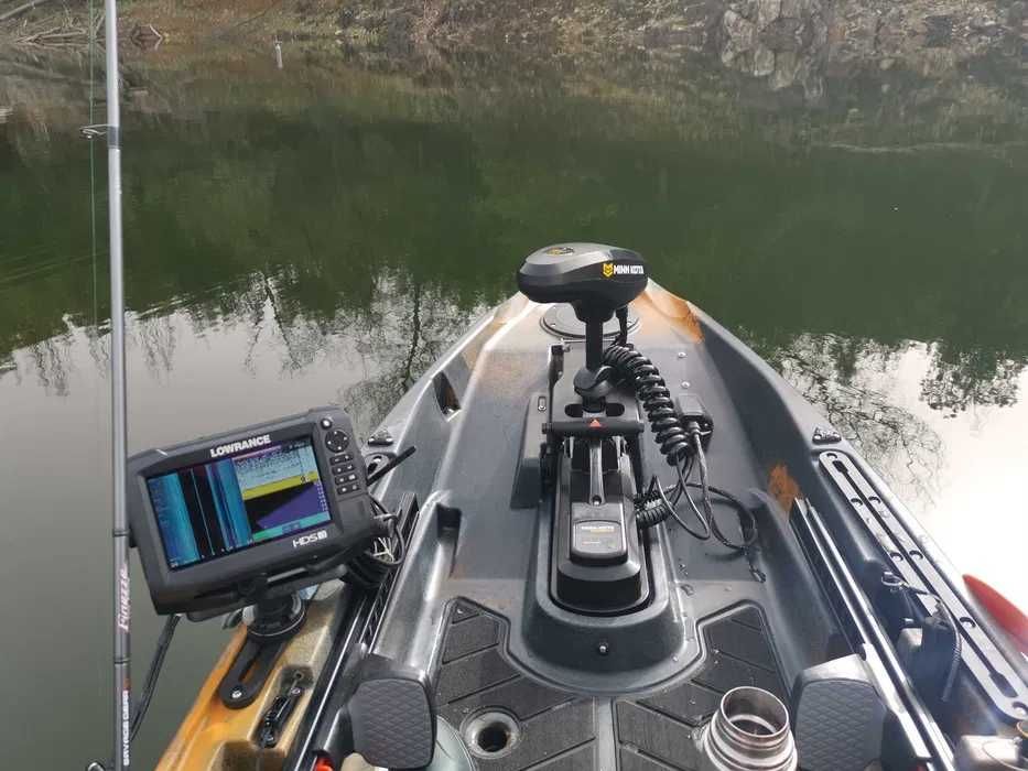 EXCLUSIVO] Kayak de Pesca Motorizado - Old Town AutoPilot 120 (Como Novo)
