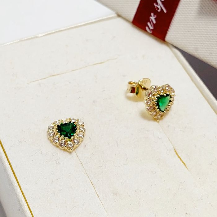 Złote kolczyki 585  14k