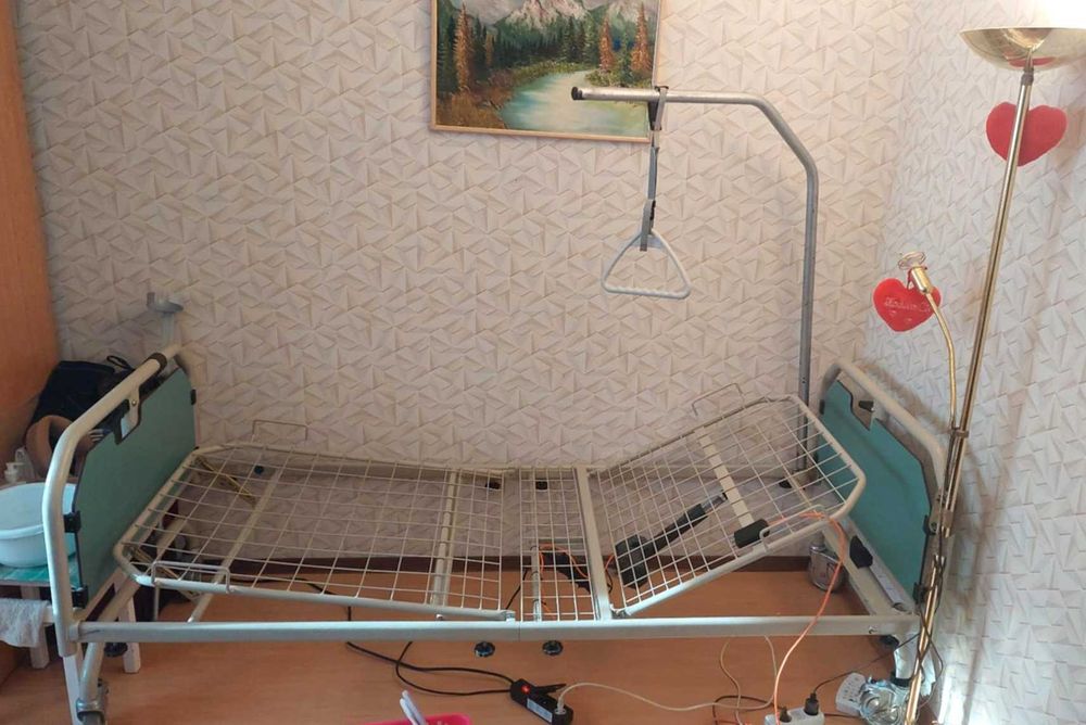 łóżko rehabilitacyjne na pilot