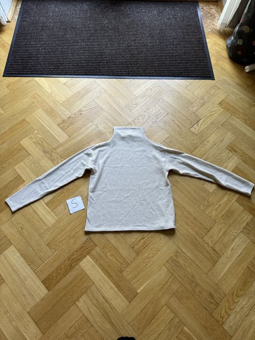 Golf bezowy stradivarius s pluszowy mily