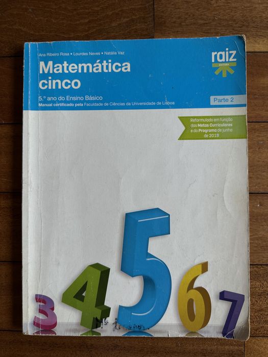 Matemática 5- Parte 2- Raiz Editora