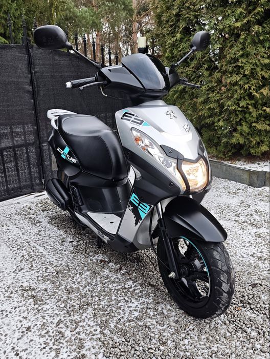 Skuter Peugeot Kisbee 50cc 4T 2023r 1600km! Wtrysk LED!