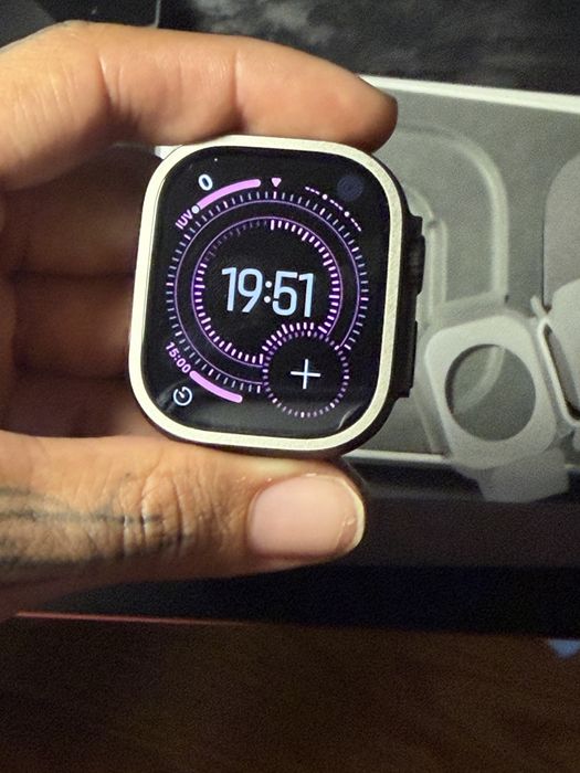 Apple Watch Ultra 3 Titânio Preto Cellular | Estado Novo + Fatura + 2 Anos Garantia