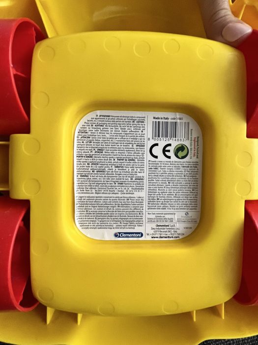 Tartaruga de blocos de borracha