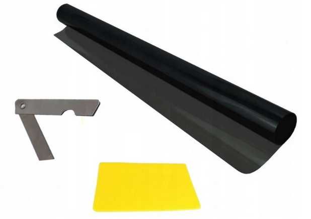 Folia do przyciemnia szyb Dunlop 300 x 76 cm BLACK