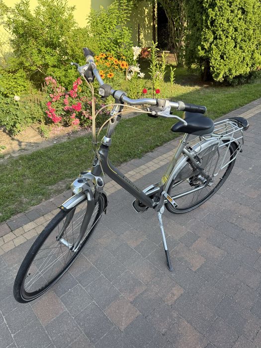 Rower miejski Gazelle 28 - damski holenderski amortyzacja
