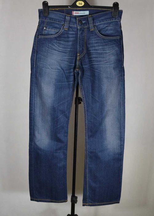 LEVIS 506 Standard Jeans Spodnie Męskie Proste W30 L34 Oryginalne Rare