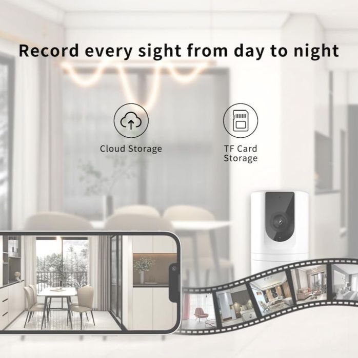 Kamera bezpieczeństwa 1080P Wi-Fi 2,4Ghz mała K11