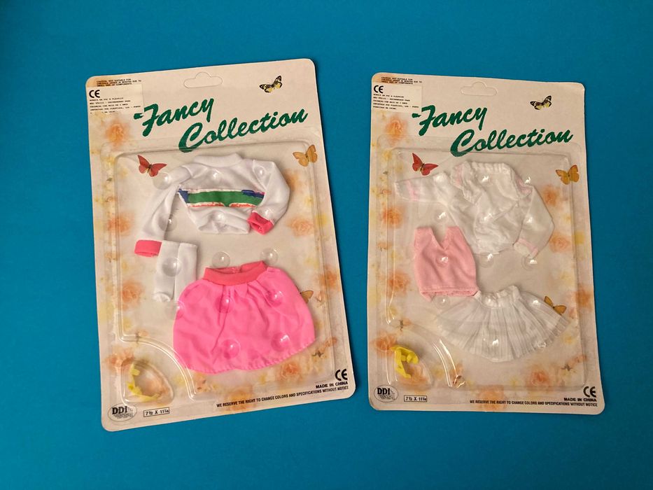 Conjuntos de Roupinhas para boneca estilo Barbie/Sindy Antigas