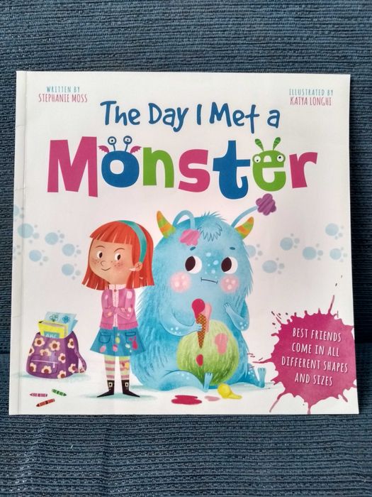 Książka po angielsku The Day I Met a Monster, Stephanie Moss