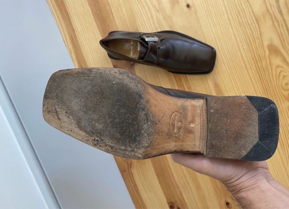 Sapatos de Homem da luxuosa marca Italiana Bruno Magli, tamanho 42