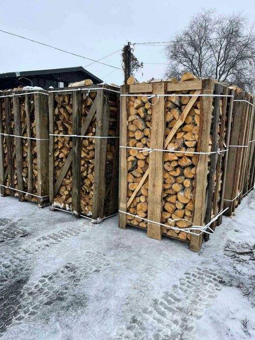 Дрова рубані (береза, дуб)