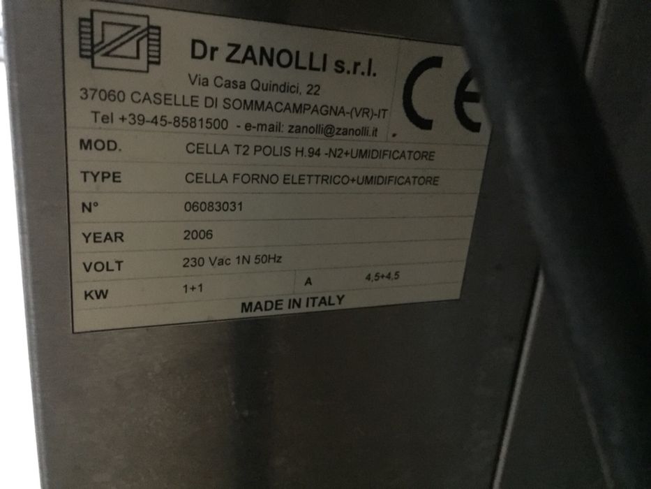 Подовая модульная печь Zanolli T2 Polis H.94 N2+