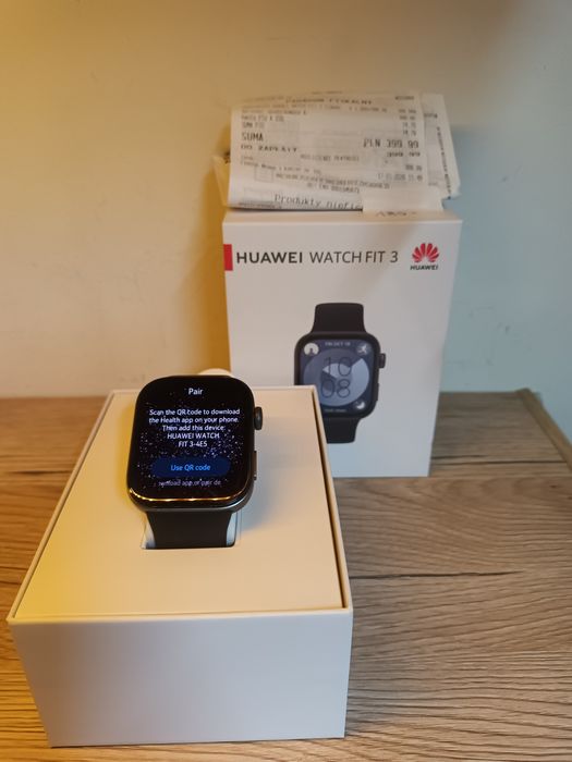 Huawei watch Fit 3 czarny