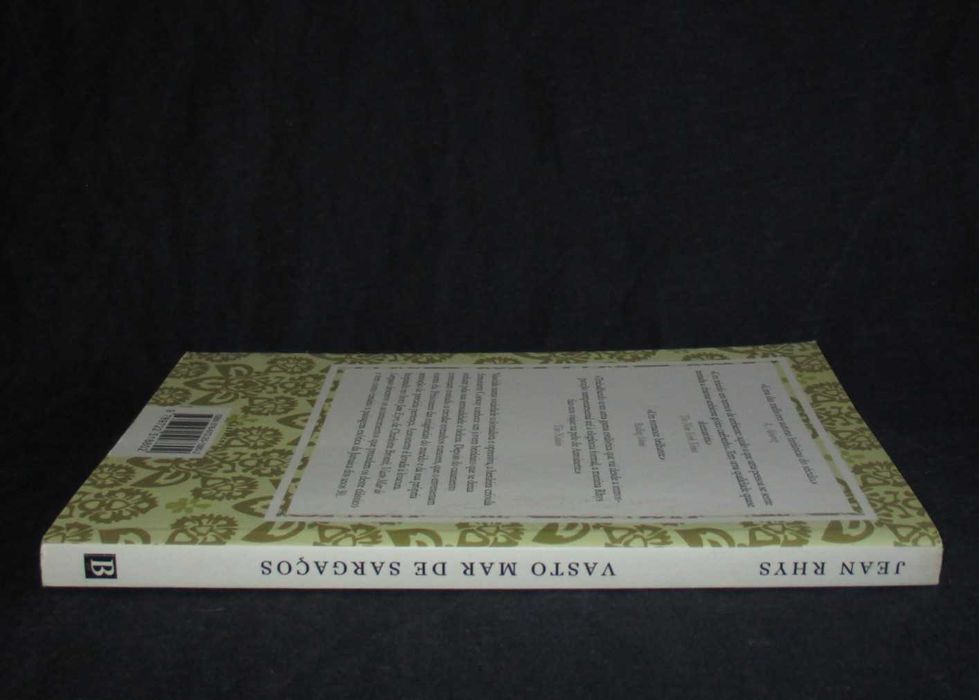 Livro Vasto Mar de Sargaços Jean Rhys Bertrand
