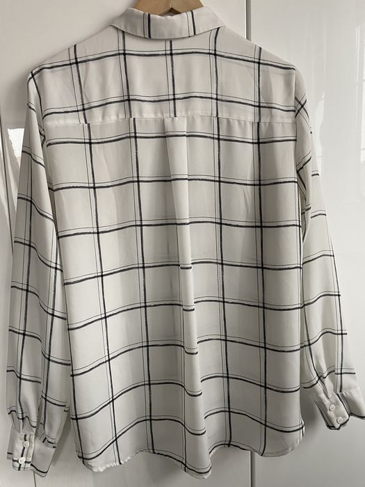 Elegancka bluzka materialowa H&M r. 40