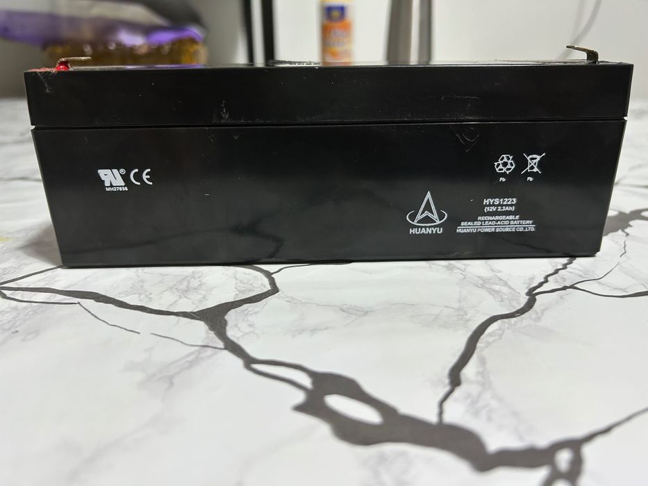 Akumulator 12V 2,3А bezobsłogowy