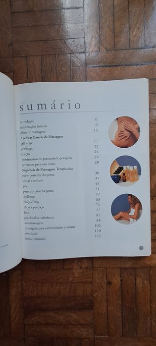 Livro saúde técnicas massagem