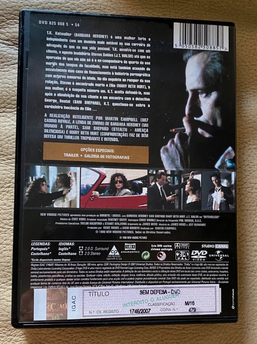 DVD sem defesa   .