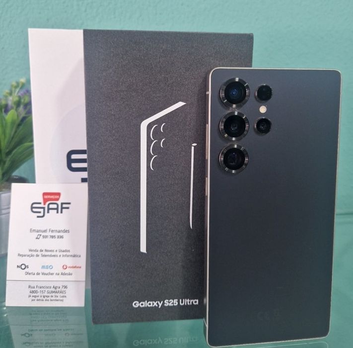 Samsung S25 ultra  12/256gb, como novo, financiamento, temos loja G