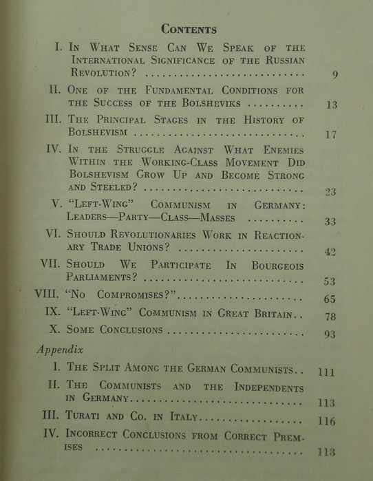 Книга В. И. Ленин-V. I. Lenin на английском языке. 1947 год.